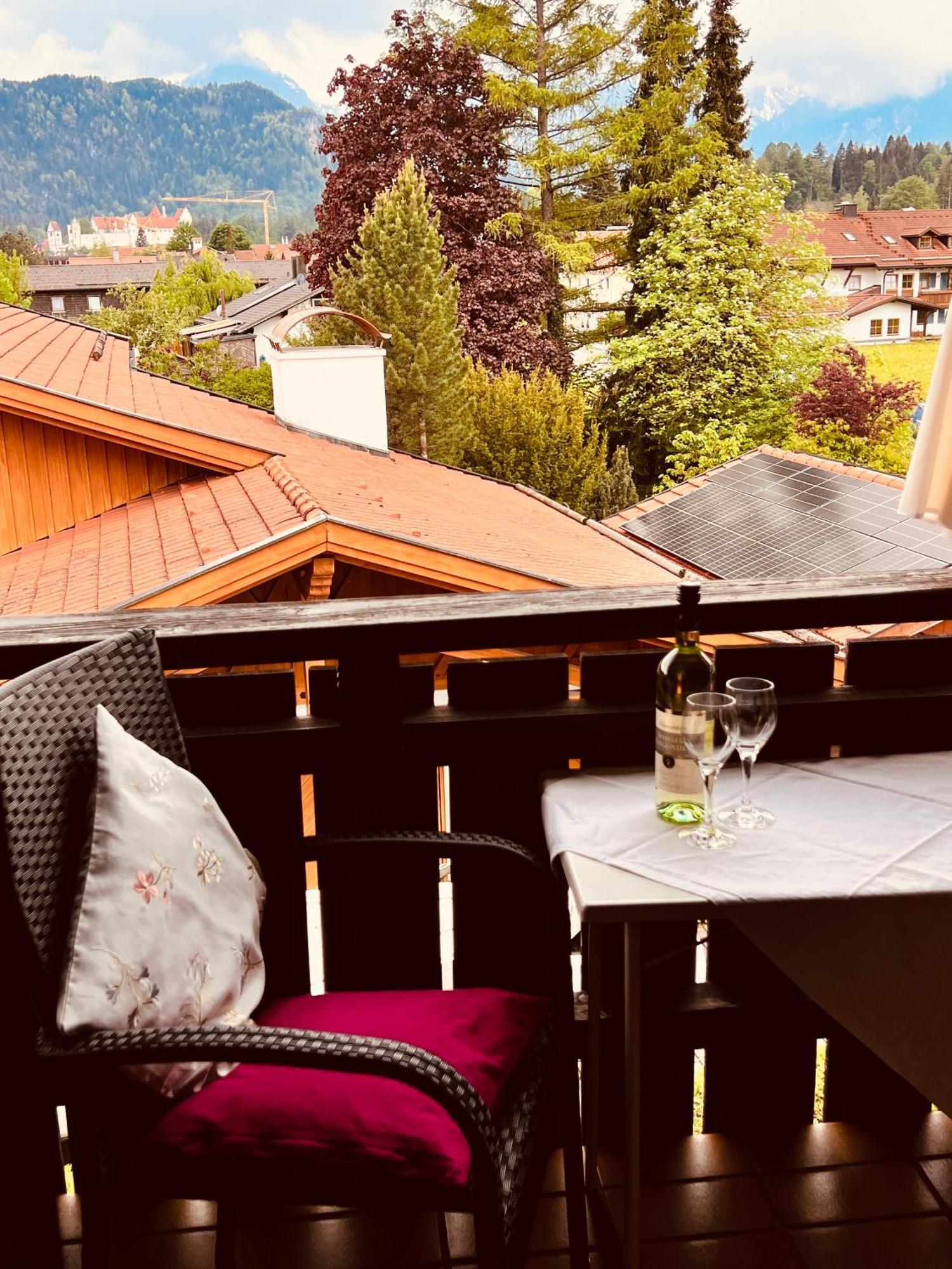 شقة Beim Bergfreund Füssen المظهر الخارجي الصورة